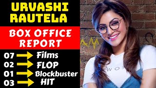 Urvashi Rautela Hit And Flop All Movies List With Box Office Collection Analysis [upl. by Aimik]