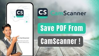 Cam Scanner PDF  How to Save PDF From CamScanner [upl. by Inirt409]