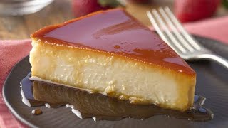 La mejor receta de FLAN NAPOLITANO CON QUESO CREMA [upl. by Thornton]