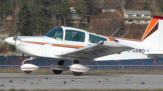 Grumman American AA5B Tiger Takeoff [upl. by Glimp]