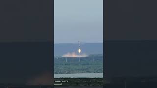 GOESU 2 Boosters Landing Falcon Heavy NASA Channel 4k 20240625 [upl. by Hsina]