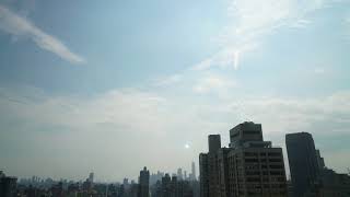 Solar Eclipse 2017 Time Lapse over Midtown Manhattan 4K [upl. by Tnert831]