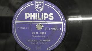 Draaiorgel De Arabierquot Eigenaar Gijs Perlee KLM mars ca 1953 [upl. by Trygve]