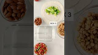 Meal Prep  3 einfache Rezepte ohne Kochen Shorts [upl. by Merrili]