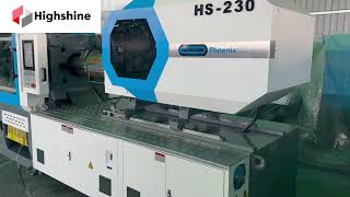 Highshine Fast Speed Injection Molding Machine 230ton [upl. by Annitsirhc]