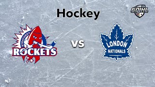 Strathroy Rockets vs London Nationals  February 26th 2023 [upl. by Sillert]