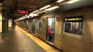 NYC Subway Rush Hour at Times Square Station [upl. by Aicemak430]