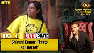 Bigg Boss OTT 3 Live Day 4 BB House Members Questions Shivani Kumari After Nomination I Big Boss [upl. by Twila]