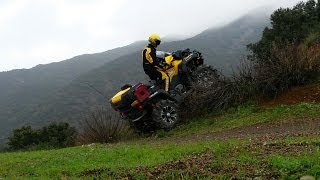 Quad Can Am xmr 1000 outlander brp algerie khellil part 02 [upl. by Kenaz]