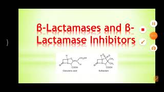 BetaLactamase InhibitorsClavulanic acidShiv Bhadra Singh [upl. by Amada139]