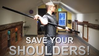 Three Rotator Cuff Stretches You Need To Be Doing [upl. by Sllew]