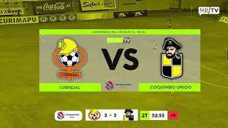 COBRESAL VS COQUIMBO UNIDO [upl. by Rog]