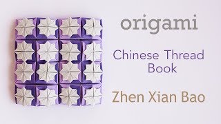 Origami Chinese Thread Book Showcase [upl. by Samuele]