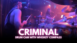 Derek Tingle  Criminal Fiona Apple Drum Cam with Whiskey Compass [upl. by Newra578]