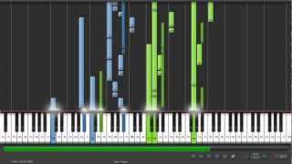 evanescence  You Star piano Synthesia [upl. by Delogu]