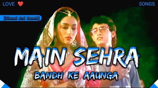 Main Sehra Bandh Ke Aaunga  slowed and reverb  Lofi Songs Danish ❤️🎧 [upl. by Moyna196]