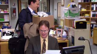 The Office  Dwight Shuns Andy Part 2 of 2 [upl. by Shaylah]