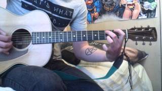 Playing my stepmothers Kinkade acoustic [upl. by Claiborn934]