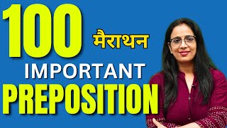 100 Important Preposition For Beginners  English With Rani Maam [upl. by Akimehs]