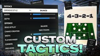 PRO PLAYER 4321 CUSTOM TACTICS FOR FC 24 [upl. by Ariajay546]