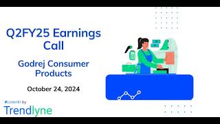 Godrej Consumer Products Earnings Call for Q2FY25 [upl. by Aliakam]