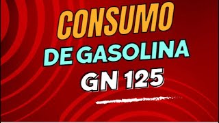 Suzuki GN 125 y Su consumo de combustible [upl. by Ellenad]