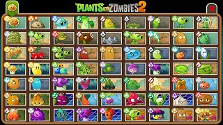 Plants Vs Zombies 2 Final Boss  Every Random Plant LEVEL 1000 Attack Pvz2 All Bosses Fight [upl. by Lanaj]