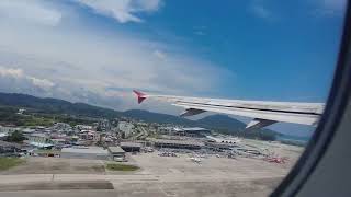 VIETJET AIR A320 takes off Phuket HKT  Ho chi Minh city SGN  shorts [upl. by Gale]