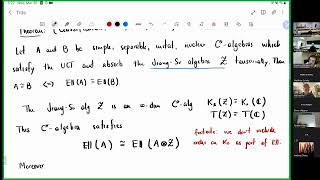 CLASSIFIABILITY OF CROSSED PRODUCTS [upl. by Annaoy]