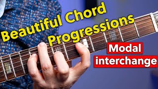 Beautiful Jazz Chords Using Modal Interchange [upl. by Sadnalor538]