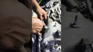 Lexus 460 ignition coil removal car mechanic workshop [upl. by Atiuqrahc]