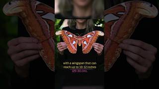 Atlas Moth 🦋 Largest moth in the world [upl. by Meng]