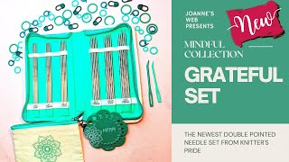 Grateful Set From Mindful Collection Knitters Pride  Double Pointed Knitting Needle Set [upl. by Elitnahc]