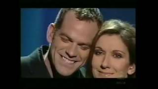 Celine Dion amp Garou  Sous le Vent  Gala de Ladisq 29102001 [upl. by Heber]