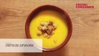 Receta de crema de zanahoria [upl. by Noicpesnoc]