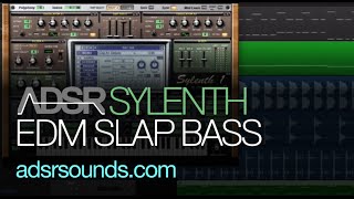 Sylenth Tutorial  EDM Slap Bass [upl. by Secnarfyram]