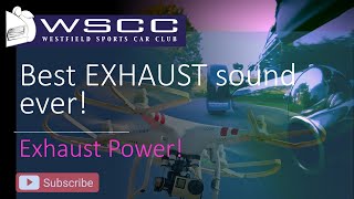 exhaustsound westfield Kit car complete with dronevideo [upl. by Liederman]