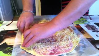 Faire des amusebouche au jambon  Recette de cuisine  Amusebouche facile [upl. by Monti861]