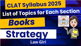 Syllabus of CLAT 2025All About clat preparation Latest Complete Topics to cover for CLAT 2025 [upl. by Ahsenet]