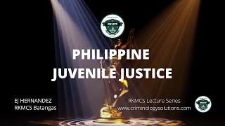 PHILIPPINE JUVENILE JUSTICE AND WELFARE [upl. by Danyelle828]