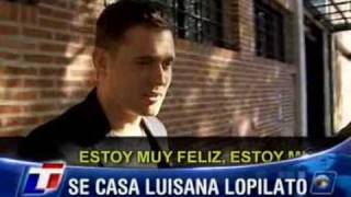 Luisana Lopilato and Michael Buble Interview happy felices [upl. by Alleras]