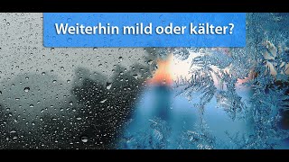 WETTERPROGNOSE Dezember  Wird der Dezember mild oder kälter [upl. by Sierra]