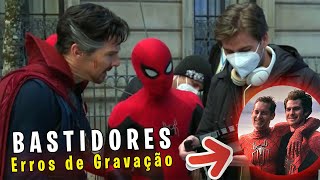 Homem Aranha Sem Volta para Casa ERROS DE GRAVAÇÃO [upl. by Notneb]