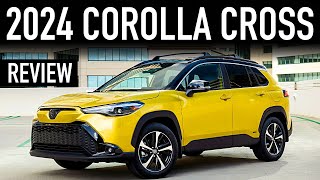 2024 Toyota Corolla Cross Hybrid Review Just Get A RAV4 [upl. by Adnilrev]