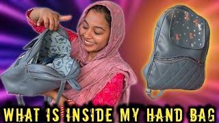 MY HAND BAG SECRETs  PAMIs WORLD [upl. by Losyram658]