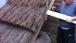 How To Build A Thatch Roof UK European style [upl. by Anola]