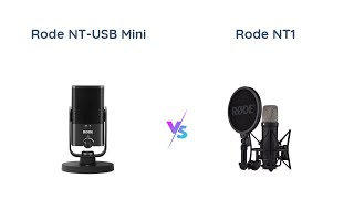 Rode NTUSB Mini vs Rode NT1 5th Gen  Microphone Comparison [upl. by Yauq663]