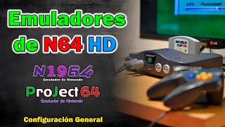 Emulador de Nintendo 64 para PC Configuración General  2024 [upl. by Nipha]