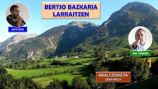 Bertso bazkaria Larraitzen 1 Abaltzisketa 20240621 4620 [upl. by Leatrice529]