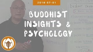 Buddhist Insights and Psychology  Br Emptiness  20180701 BCM [upl. by Toshiko]